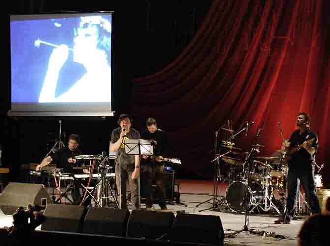 Фото с концерта концерта Юрия Андруховича и гурта Karbido в Днепропетровске, Днепропетровск