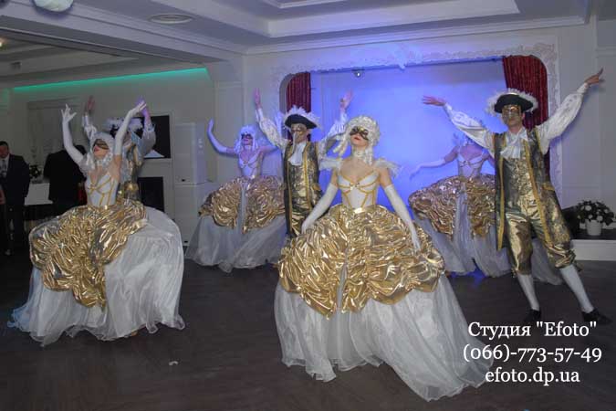 Фото: шоу-балет Антарес, Днепропетровский благотворительный  Городской новогодний бал-2013