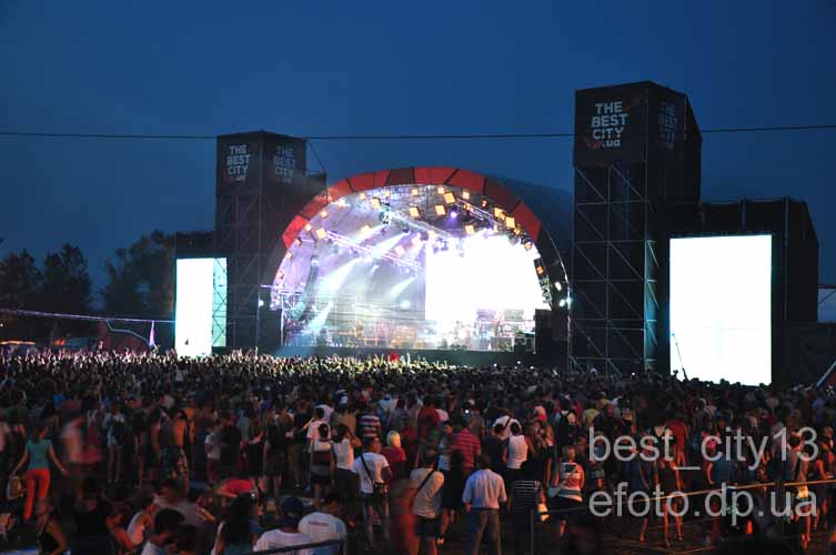 фестиваль The Best City-2013 в Днепропетровске