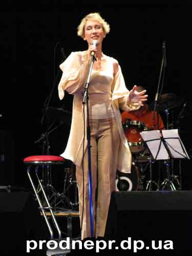 Фото с концерта  Ирины Богушевской в Днепропетровске, Днепропетровск