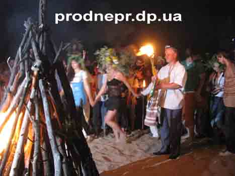 фото празднования Ивана Купала в Днепропетровске