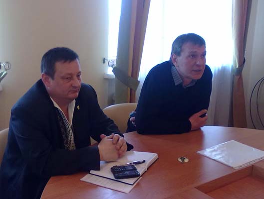 Встреча с представителями власти Волынской области