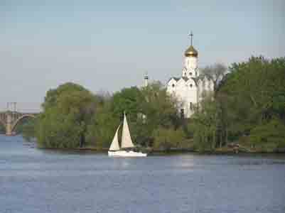 церковь Святого Николая на Монастырском острове, Днепропетровск