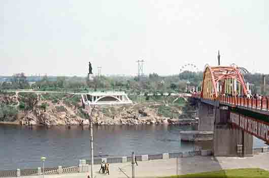 Монастырский остров  в Днепропетровске, май 1973,  Днепропетровск
