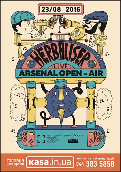 "The Herbaliser"     Arsenal Open-Air