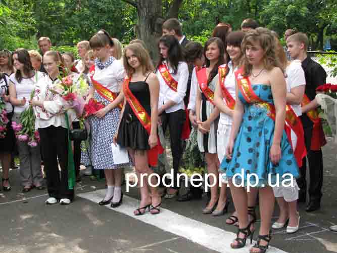 Последний звонок в Днепропетровском юридическом лицее, Днепропетровск