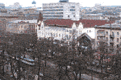 город Днепропетровск, улицы Днепропетровска, Проспект Карла Маркса, угол улицы Короленко