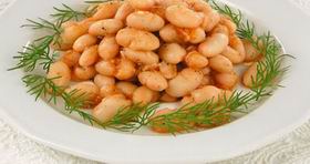 Пісні страви. Закуски грецької кухні.
Фасулія