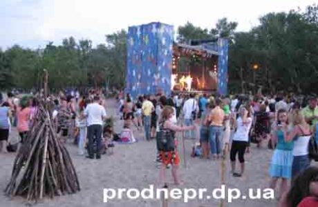 Фото празднования Ивана Купала в Днепропетровске
