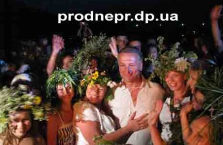 Фото: праздник Ивана Купала в Днепропетровске