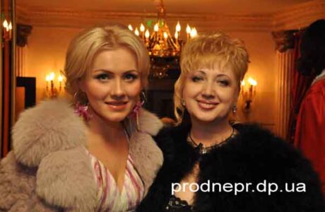Фото: интервью Юбилейного Екатерининского Благотворительного Бала – 2010 в Днепропетровске