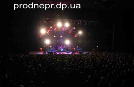 Фото: концерт Гери Мура (Gary Moore) в Днепропетровске