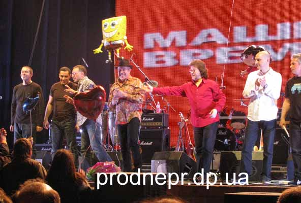 Фото:Концерт группы "Машина времени" в Днепропетровске