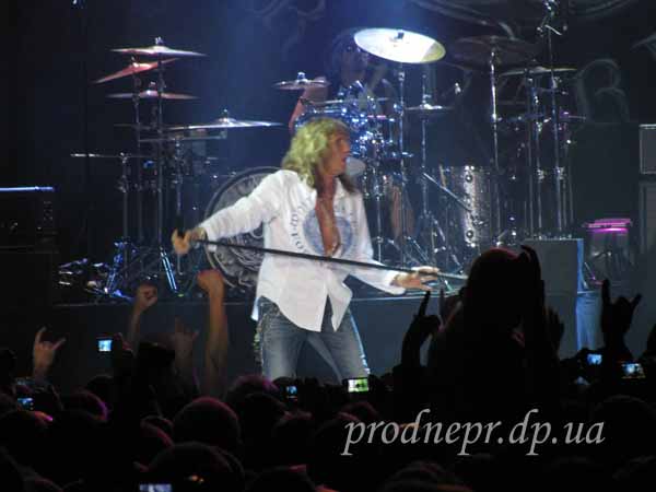Whitesnake & David Coverdale в Днепропетровске, Днепропетровск