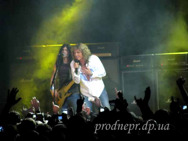 Whitesnake & David Coverdale в Днепропетровске, Днепропетровск