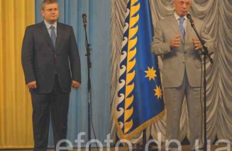 Визит Николая Азарова в Днепропетровск