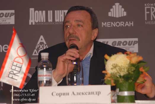 Александр Сорин, "Менора" в Днепропетровске