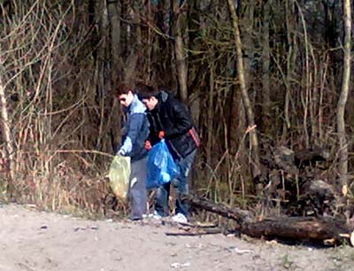 субботник в Днепропетровске 