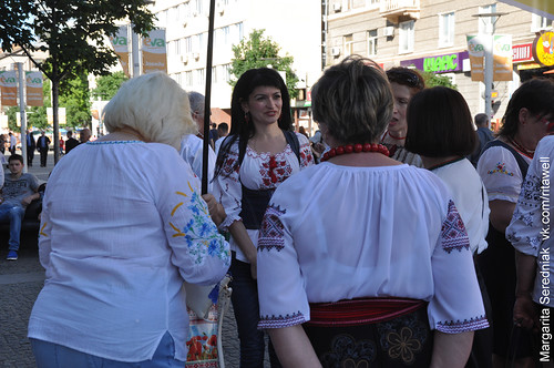 День украинской вышиванки  в Днепропетровске  