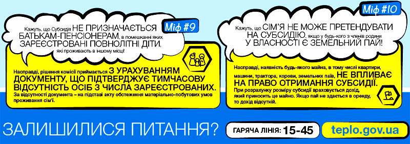 субсидія. Дніпро 
